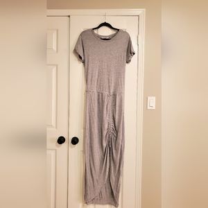 ALL SAINTS RUCHED MAXI DRESS